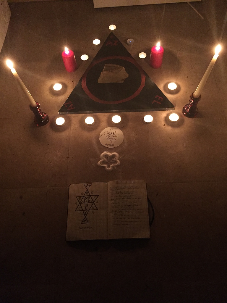 Last night evocation set up - SHARE YOUR SETUP - General Discussion ...