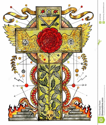 freemasonry-secret-societies-emblems-occult-spiritual-mystic-drawings-tattoo-fantasy-design-new-world-order-watercolor-107407506