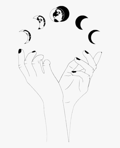 645-6457316_freetoedit-witchcraft-moon-hands-witch-hand-hd-png