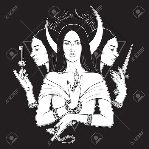 116796949-triple-lunar-goddess-hecate-ancient-greek-mythology-hand-drawn-black-and-white-isolated-vector-illus