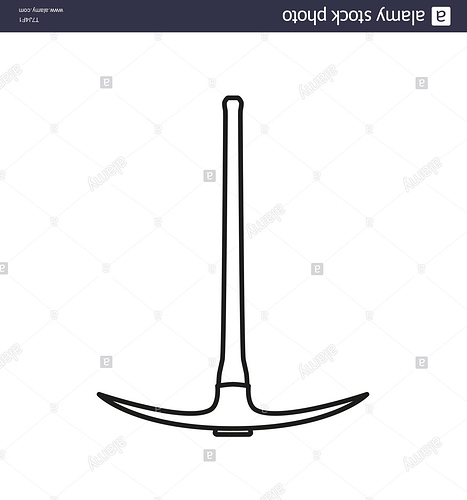 pickaxe-line-icon-isolated-on-white-background-outline-thin-construction-tool-equipment-vector-T7J4F1