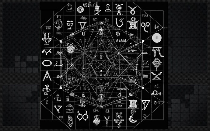 Powerful Sigil for self-empowerment via planets, elements and the zodiac