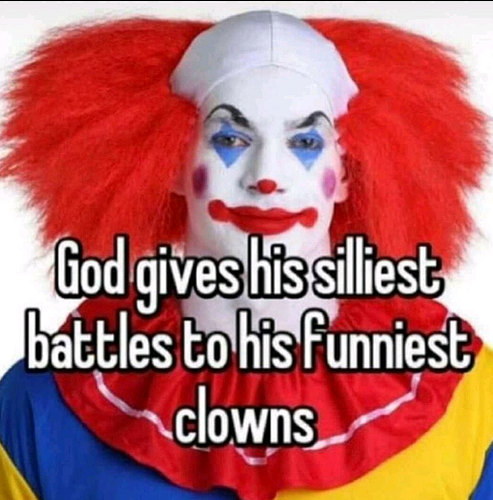 God-clown-battles