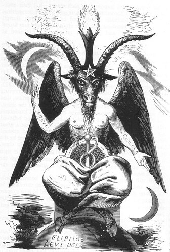 Baphomet_by_Éliphas_Lévi