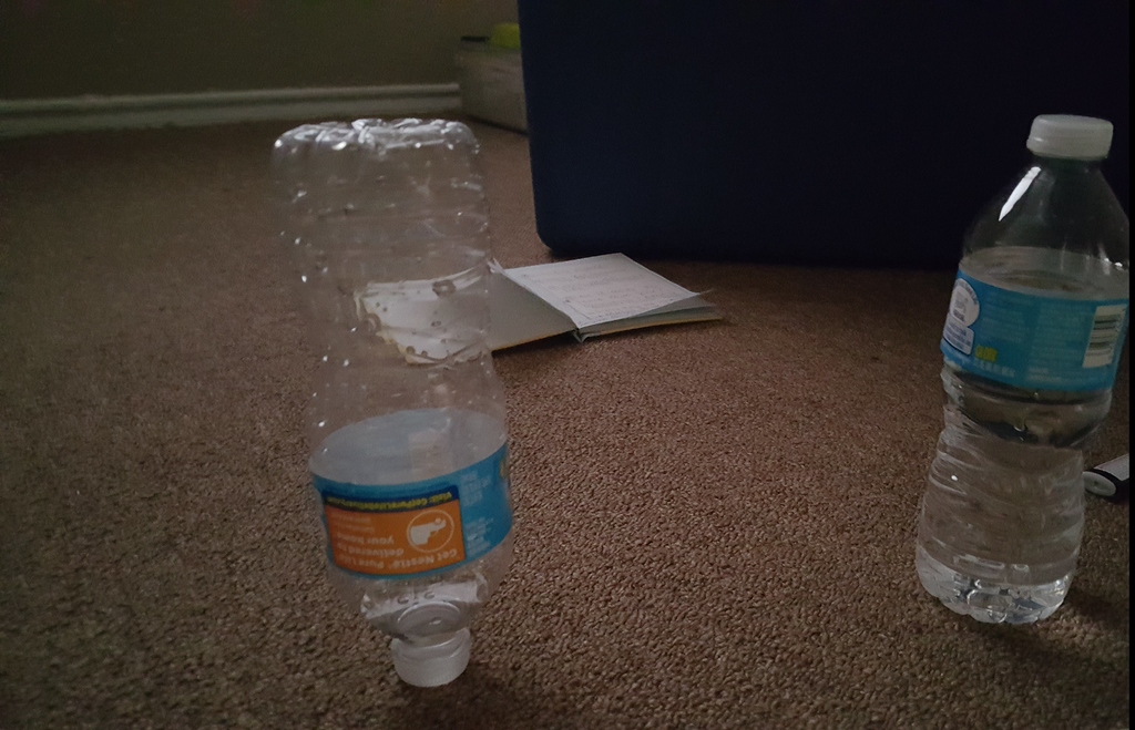 What does this upside down bottle mean? General Discussion A