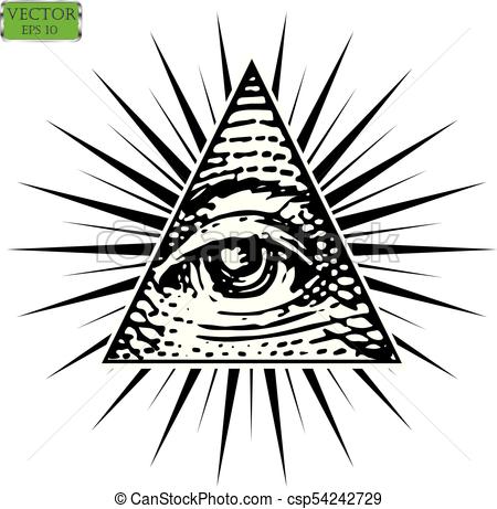 all-seeing-eye-vector-illustration_csp54242729